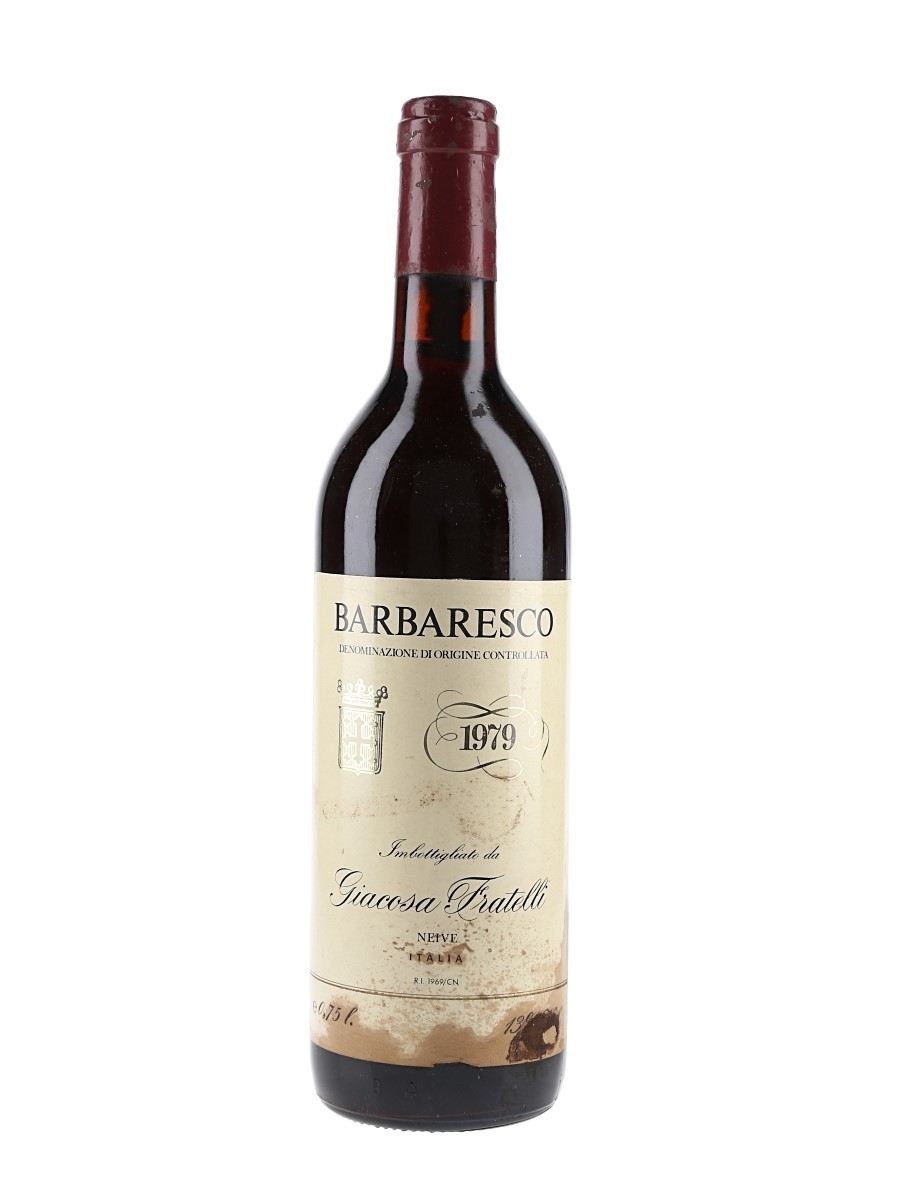 1979 Barbaresco Giacosa Fratelli 75cl / 13%