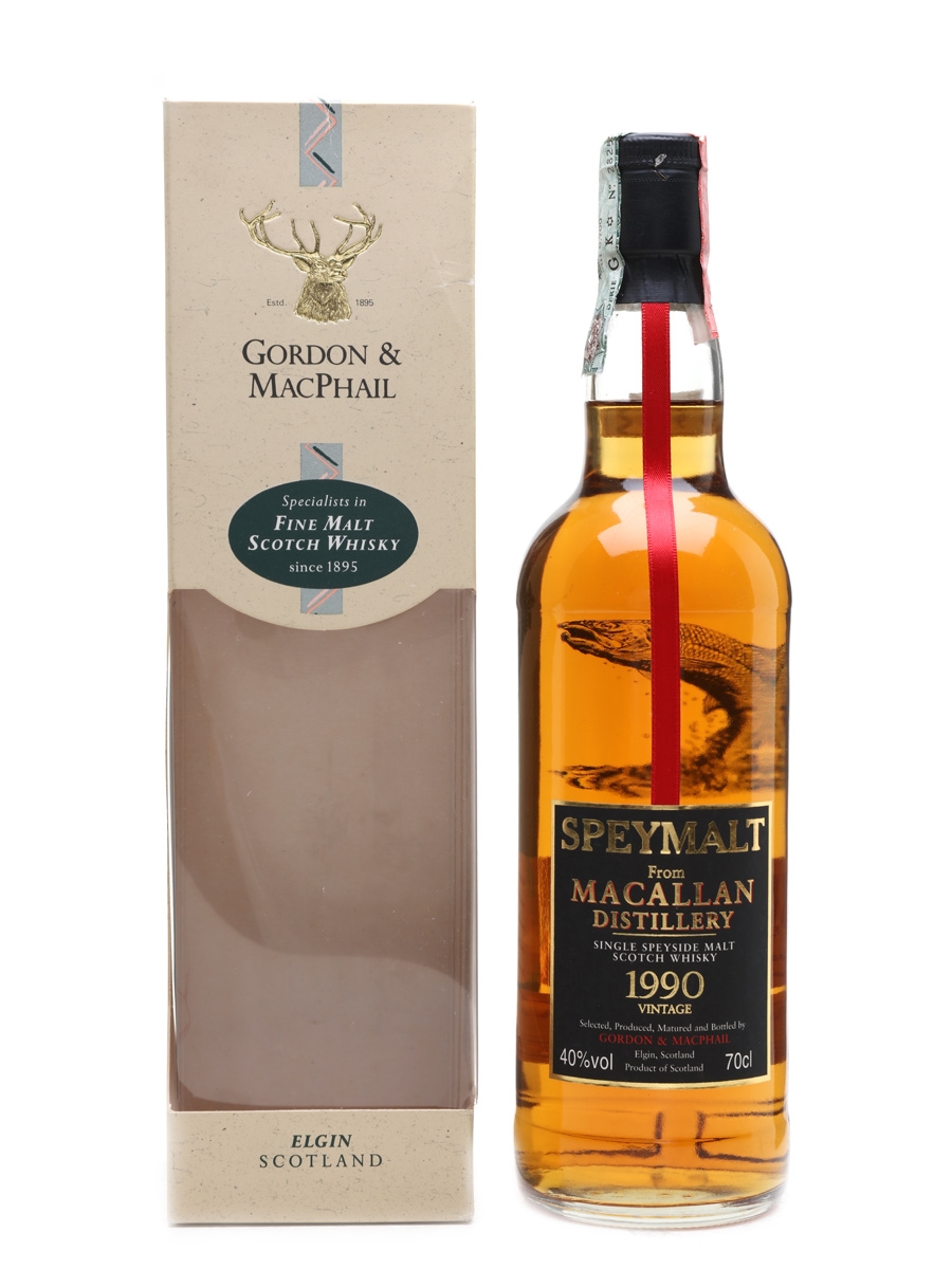Macallan 1990 Speymalt Bottled 1998 - Gordon & MacPhail 70cl / 40%