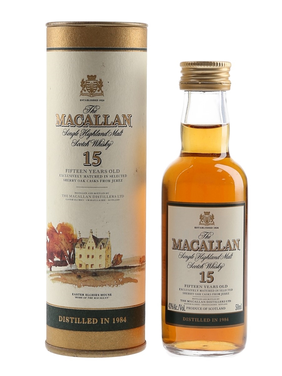 Macallan 1984 15 Year Old Remy Amerique 5cl / 43%