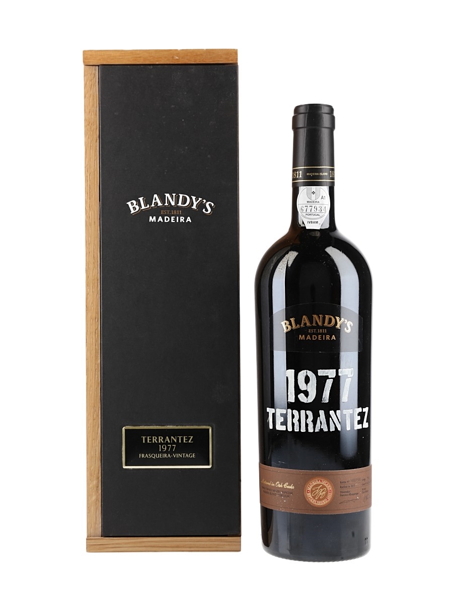 1977 Blandy's Terrantez Madeira Bottled 2015 75cl / 21%