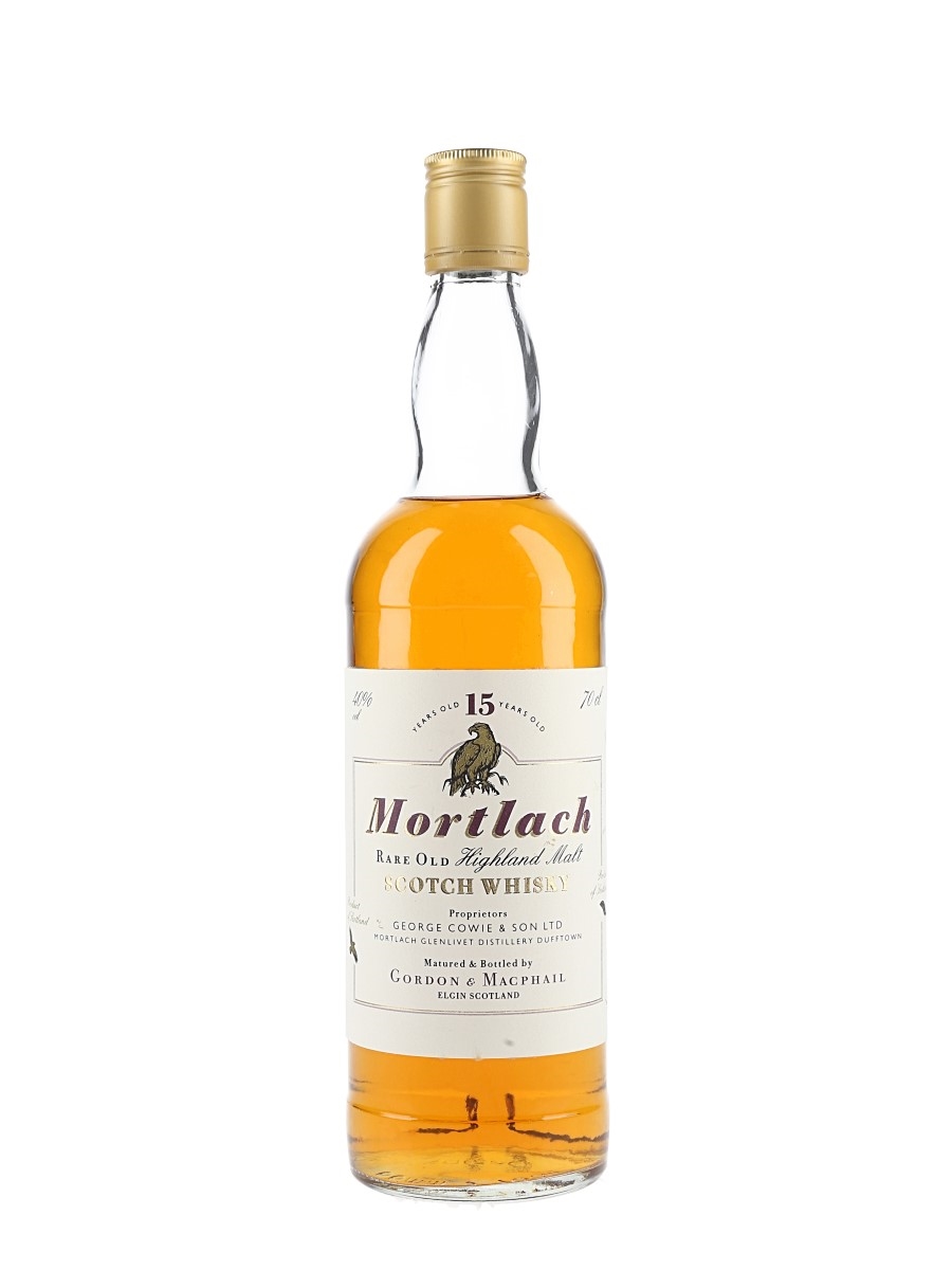 Mortlach 15 Year Old Bottled 1990s - Gordon & MacPhail 70cl / 40%