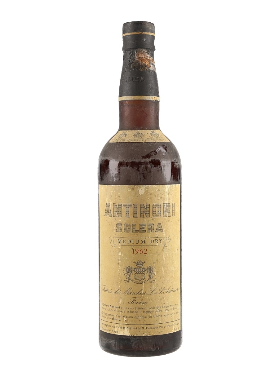 1962 Antinori Solera Medium Dry 72cl / 15%