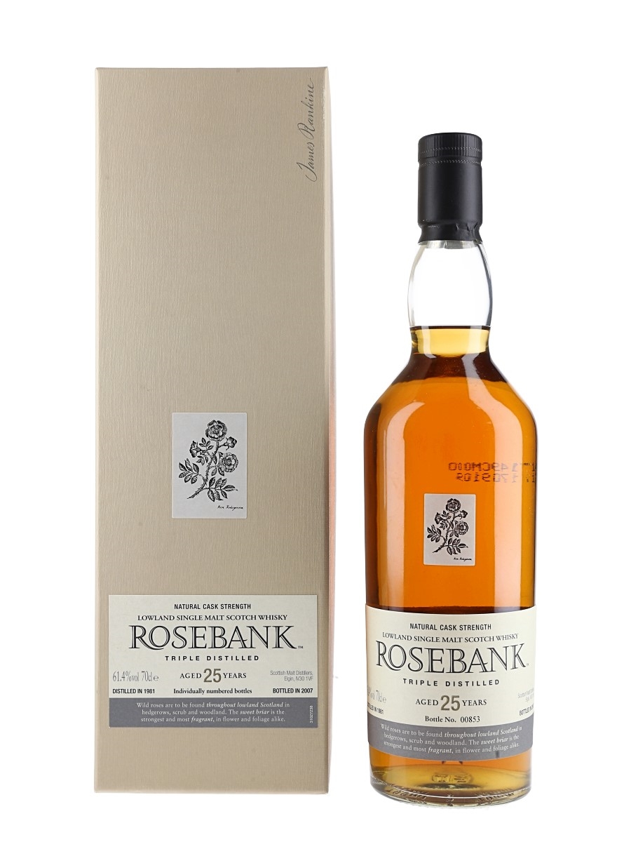 Rosebank 1981 25 Year Old Special Releases 2007 70cl / 61.4%