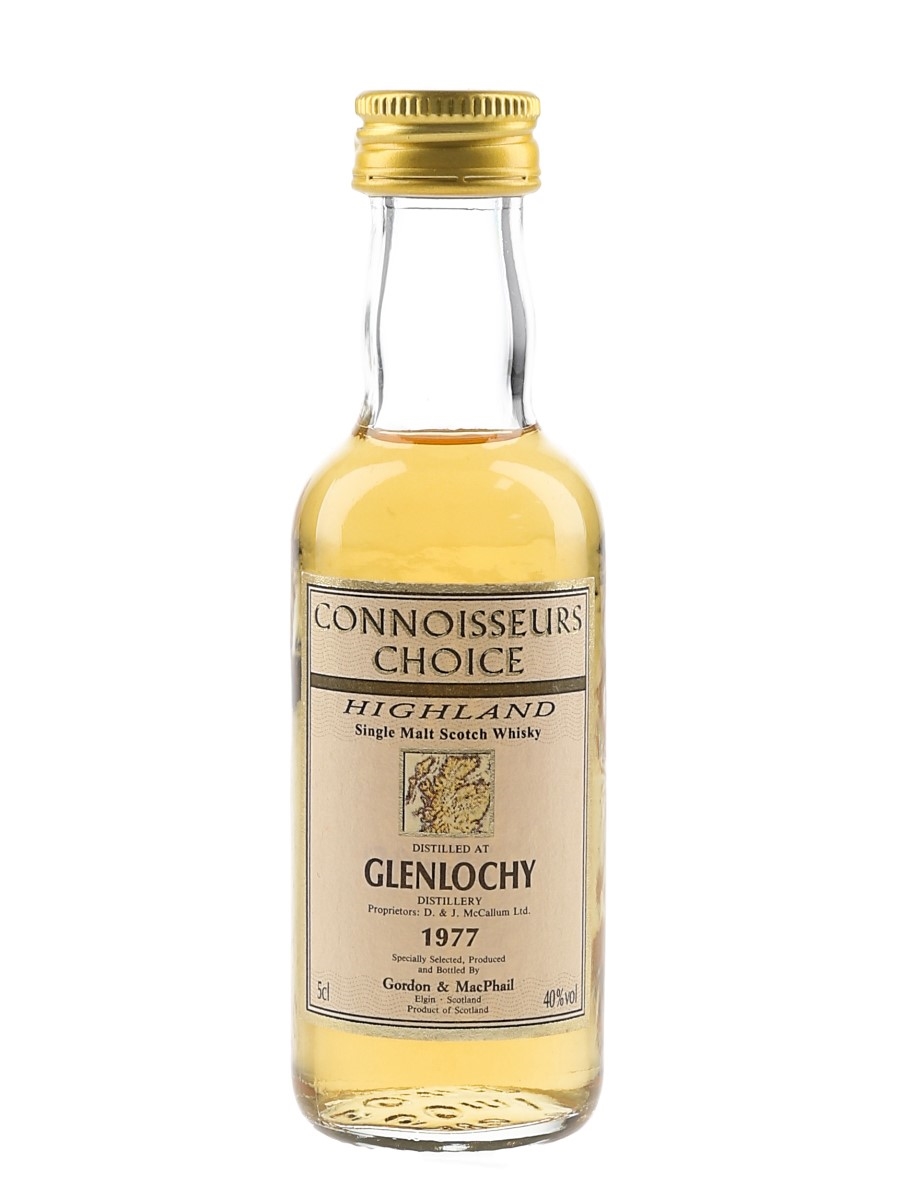 Glenlochy 1977 Connoisseurs Choice Bottled 1990s - Gordon & MacPhail 5cl / 40%