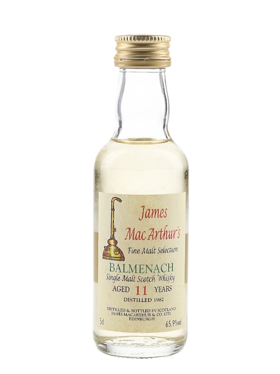 Balmenach 1982 11 Year Old Bottled 1993 - James MacArthur's 5cl / 65.9%