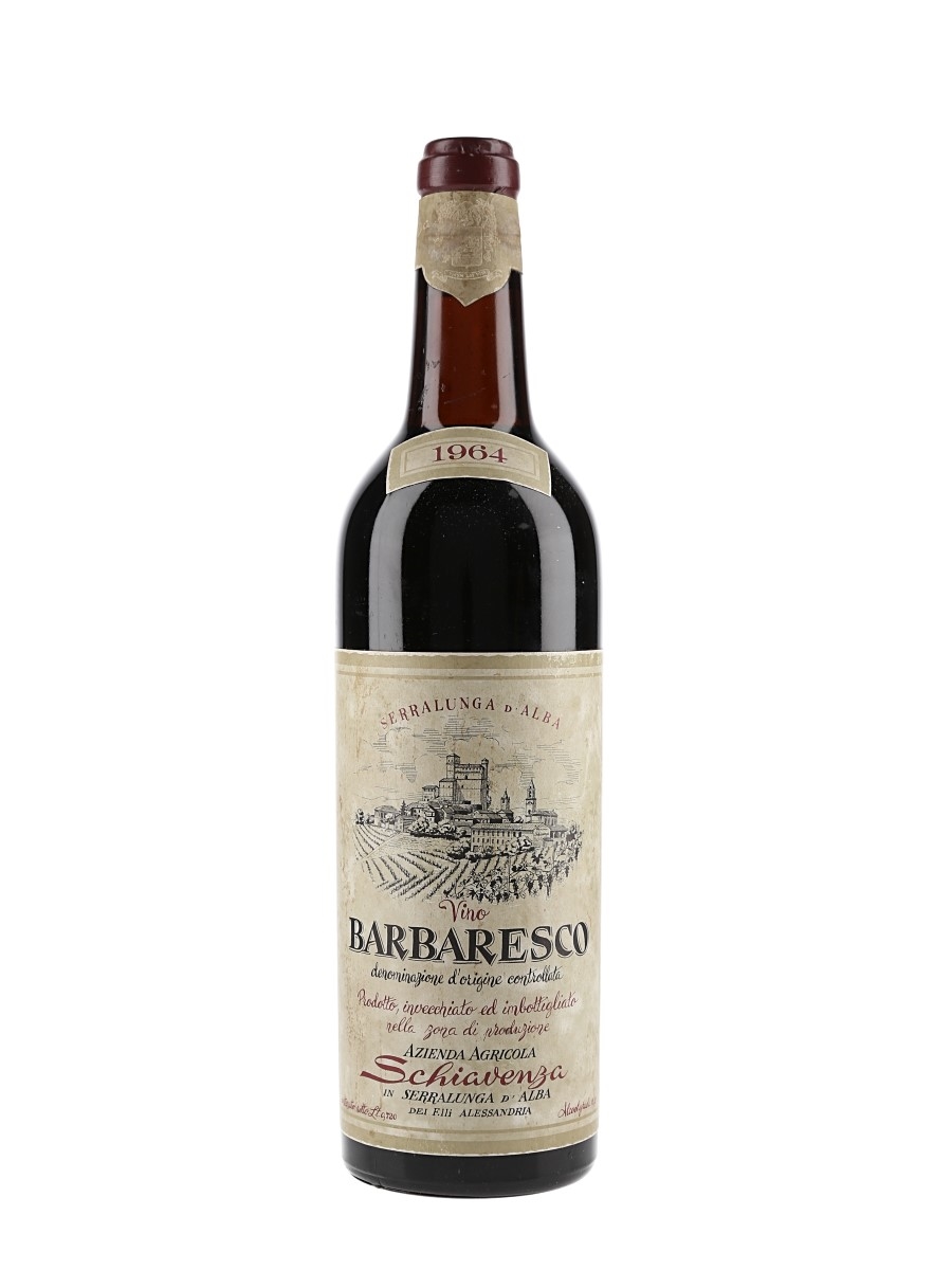 1964 Barbaresco Schiavenza - Serralunga D'Alba 72cl / 13.5%