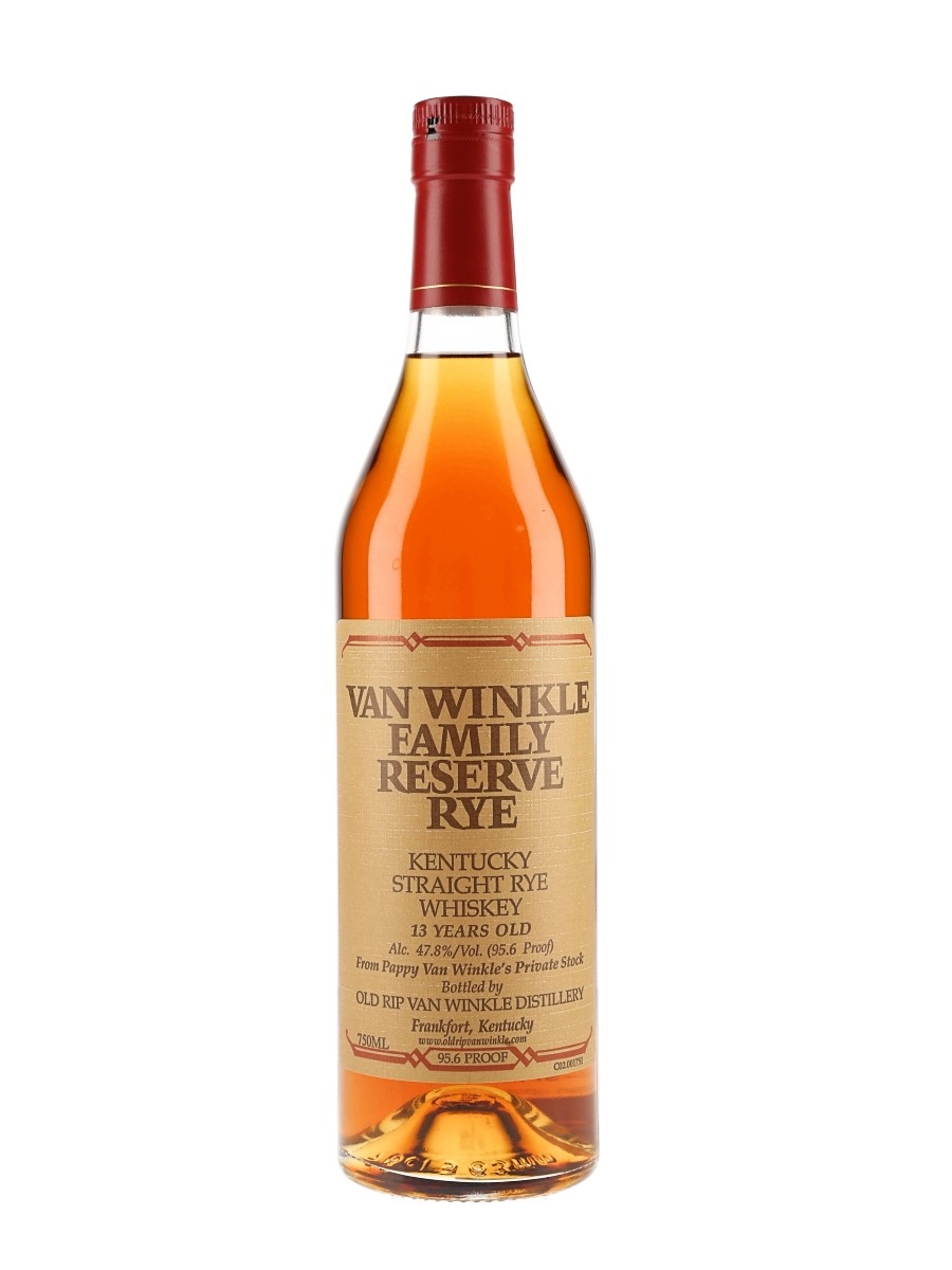 Van Winkle 13 Year Old Family Reserve Rye Bottled 2020 75cl / 47.8%