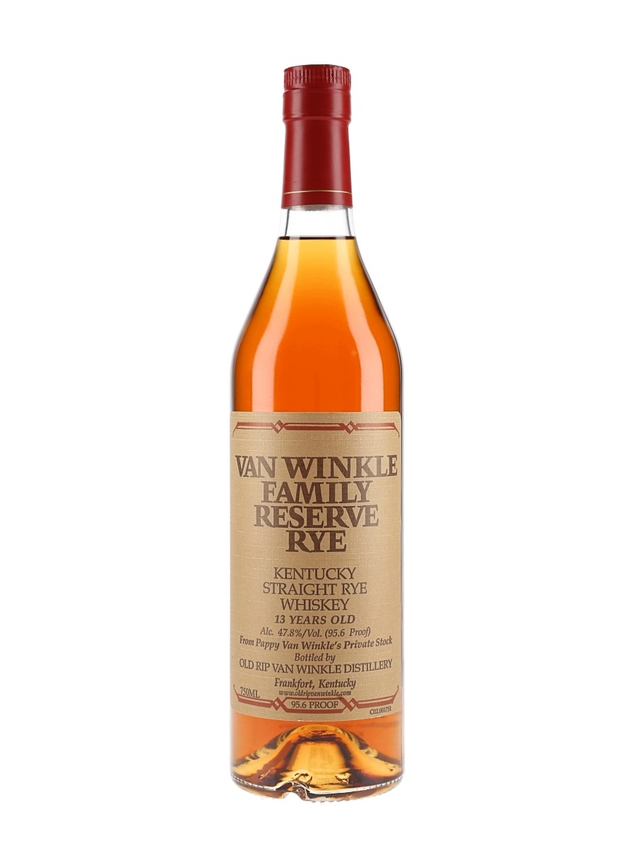 Van Winkle 13 Year Old Family Reserve Rye Bottled 2020 75cl / 47.8%