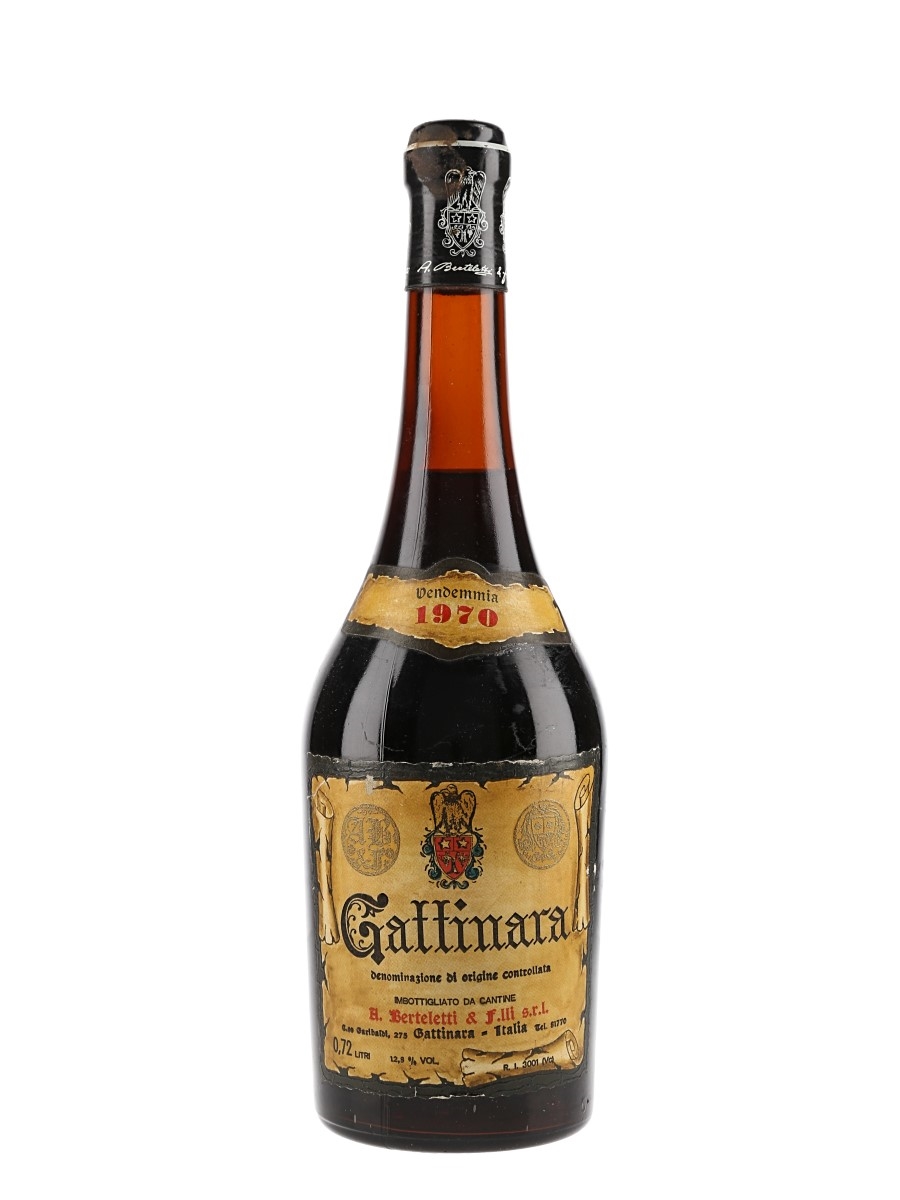 1970 Gattinara Berteletti  72cl / 12.8%