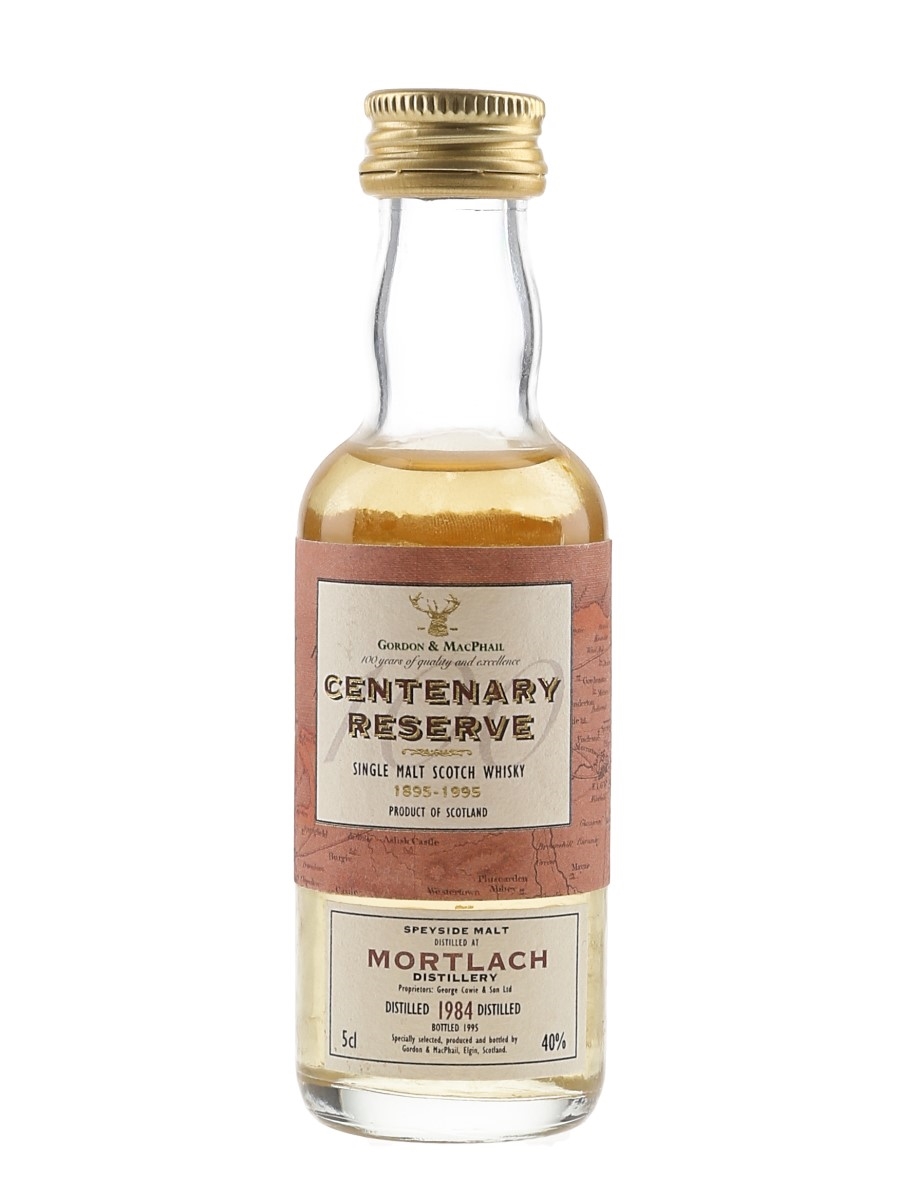 Mortlach 1984 Centenary Reserve Bottled 1995 - Gordon & MacPhail 5cl / 40%
