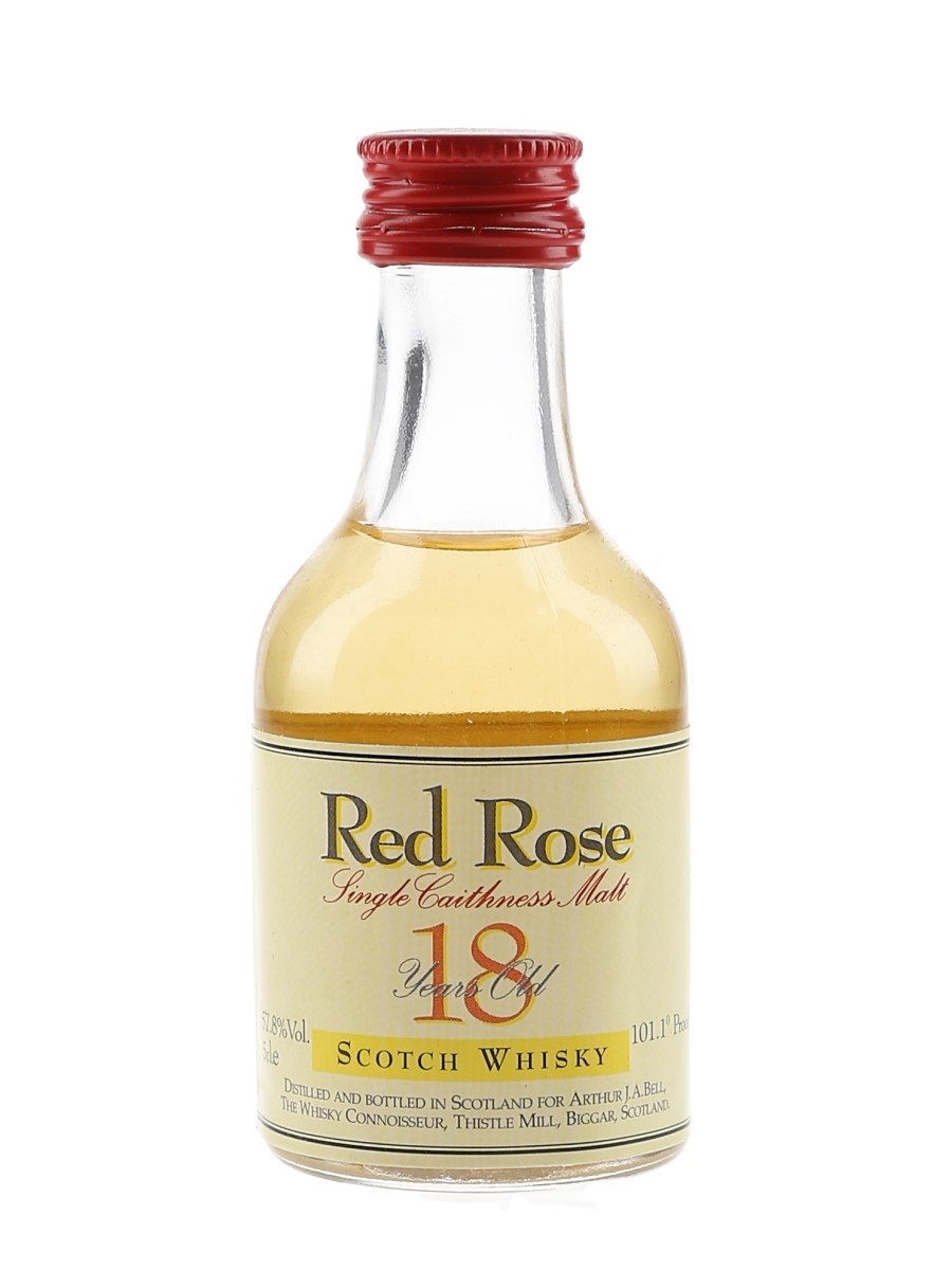 Old Pulteney 1974 18 Year Old Red Rose The Whisky Connoisseur - The Robert Burns Collection 5cl / 57.8%