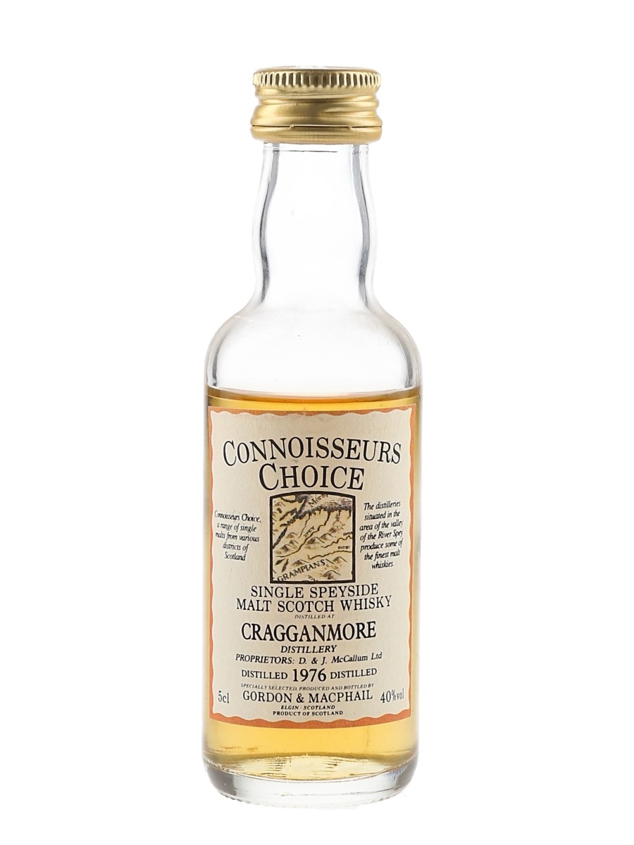 Cragganmore 1976 Connoisseurs Choice Bottled 1990s - Gordon & MacPhail 5cl / 40%