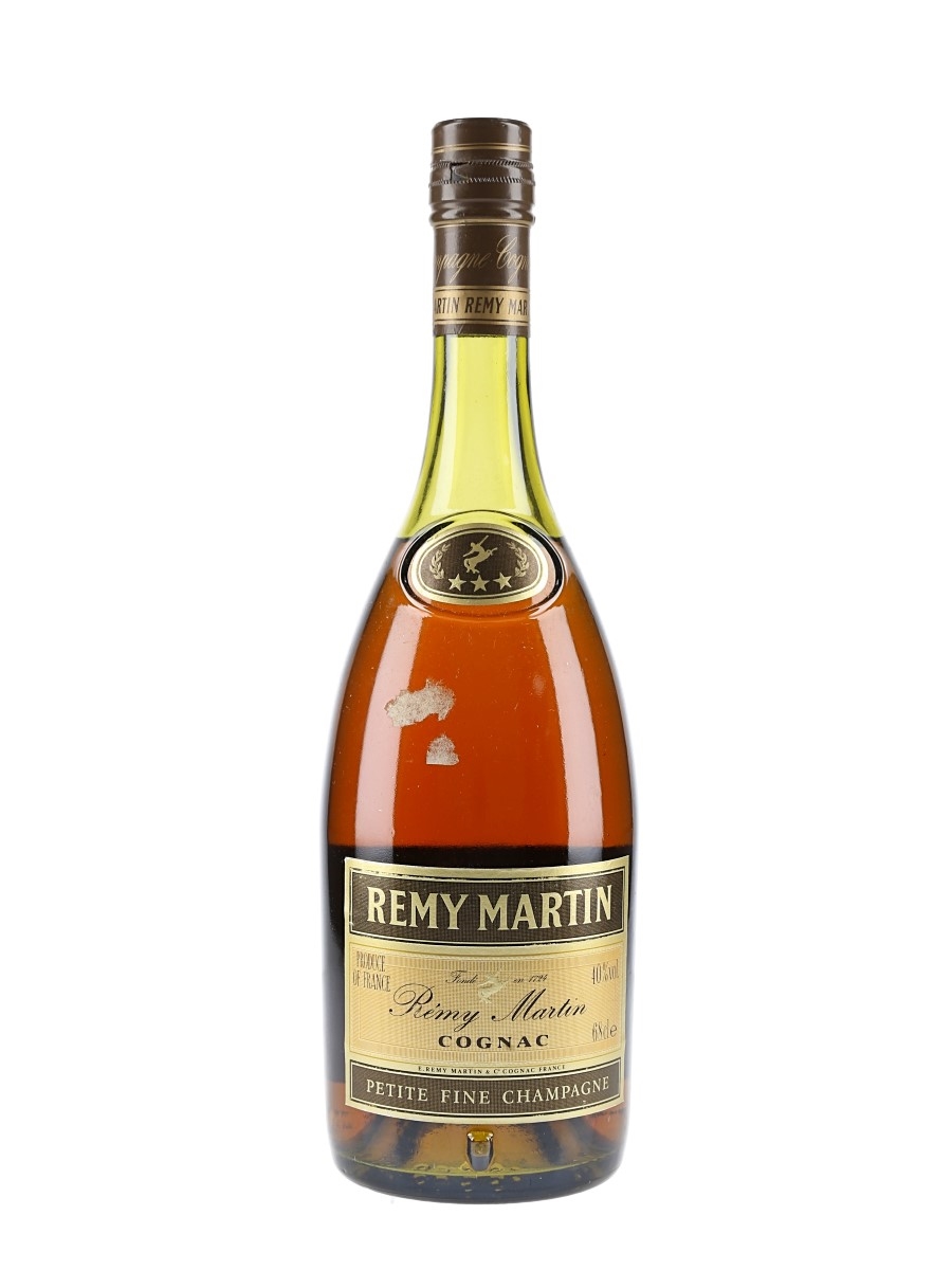Remy Martin 3 Star Bottled 1980s - Petite Fine Champagne Cognac 70cl / 40%