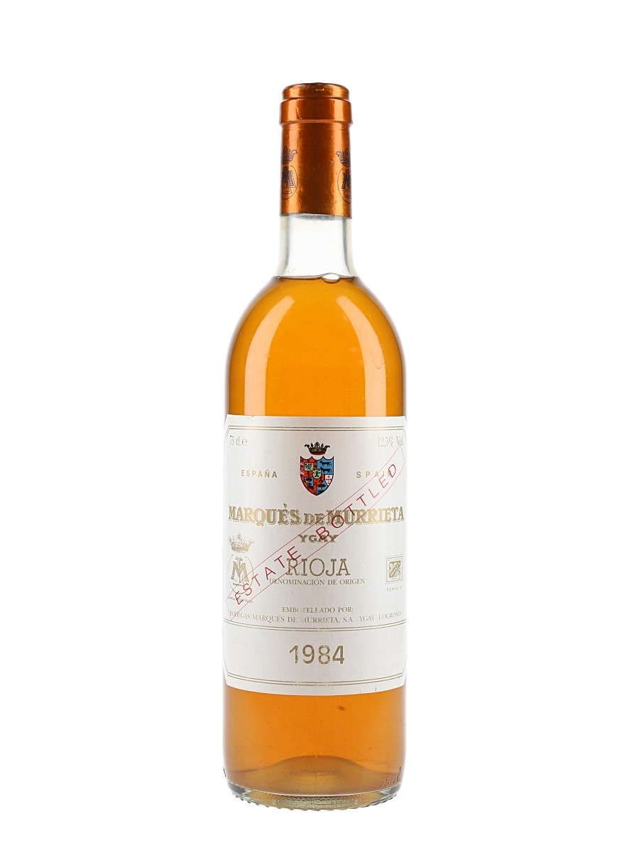 1984 Marques De Murrieta Rioja Blanco 75cl / 12.5%