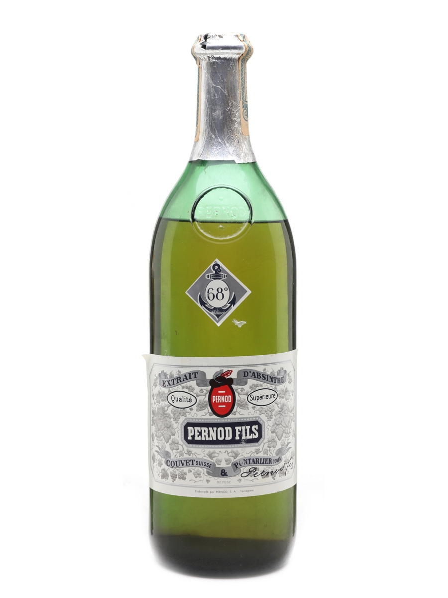 Pernod Absinthe Bottled 1950s - Tarragona 100cl / 68%