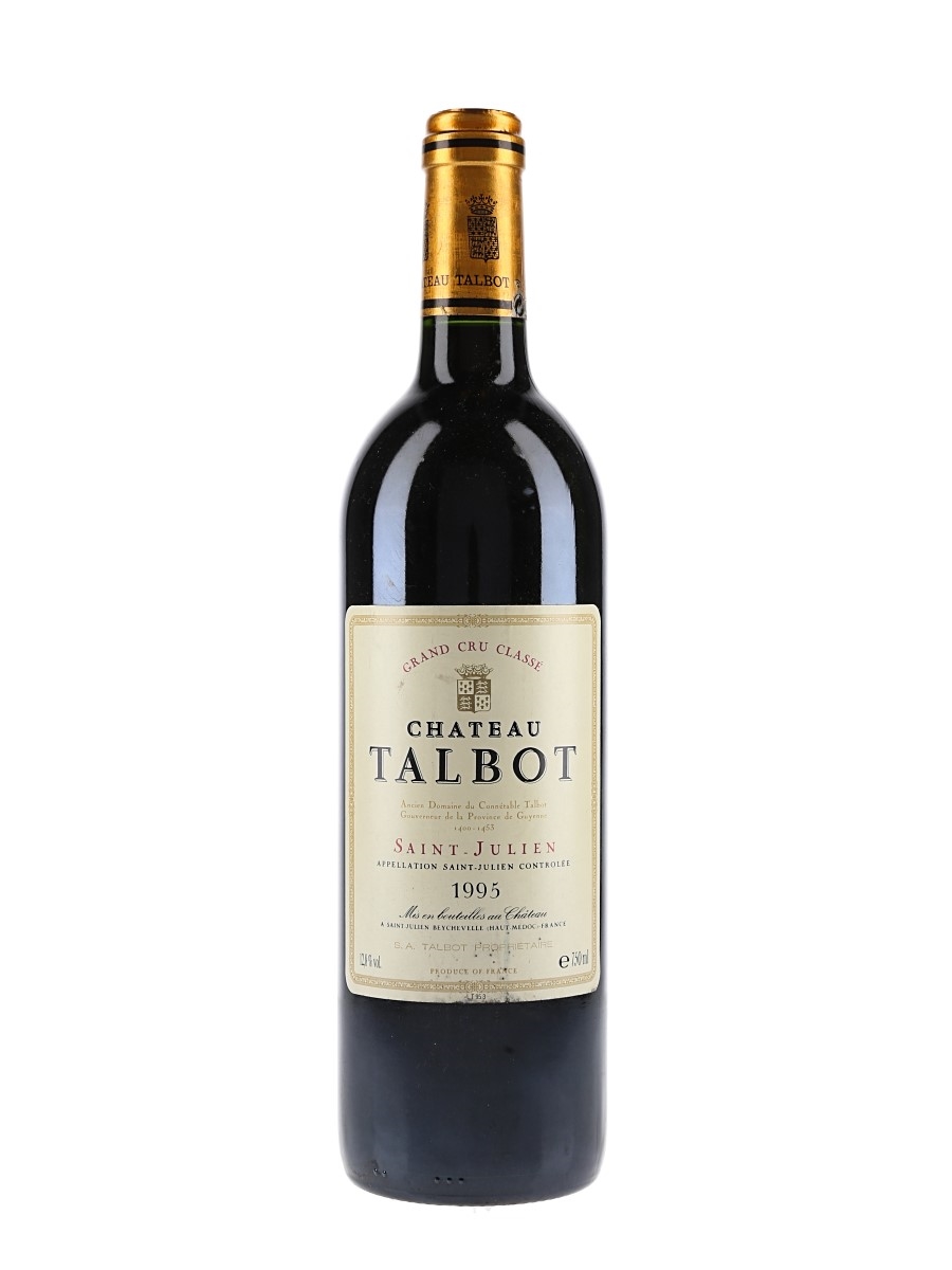1995 Chateau Talbot Grand Cru Classe - Saint Julien 75cl / 12.8%