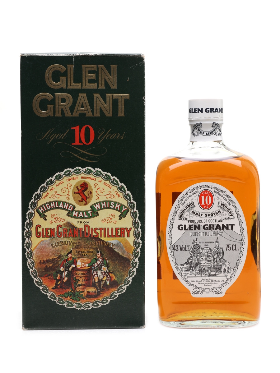 Glen Grant 10 Year Old Bottled 1980s 75cl / 43%