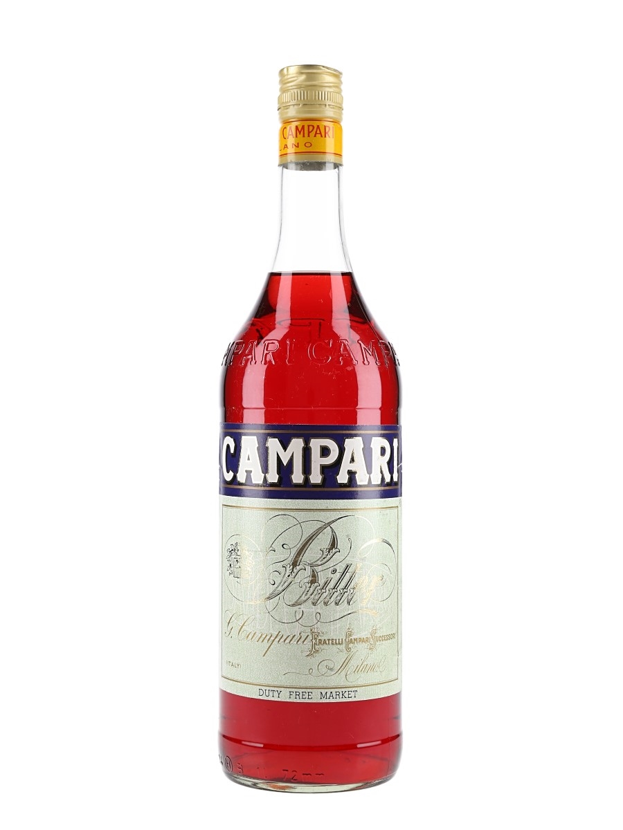 Campari Bitter Bottled 1990s - Duty Free 100cl / 25%