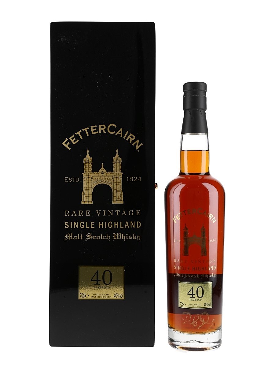 Fettercairn 1969 40 Year Old Signed Bottle 70cl / 40%