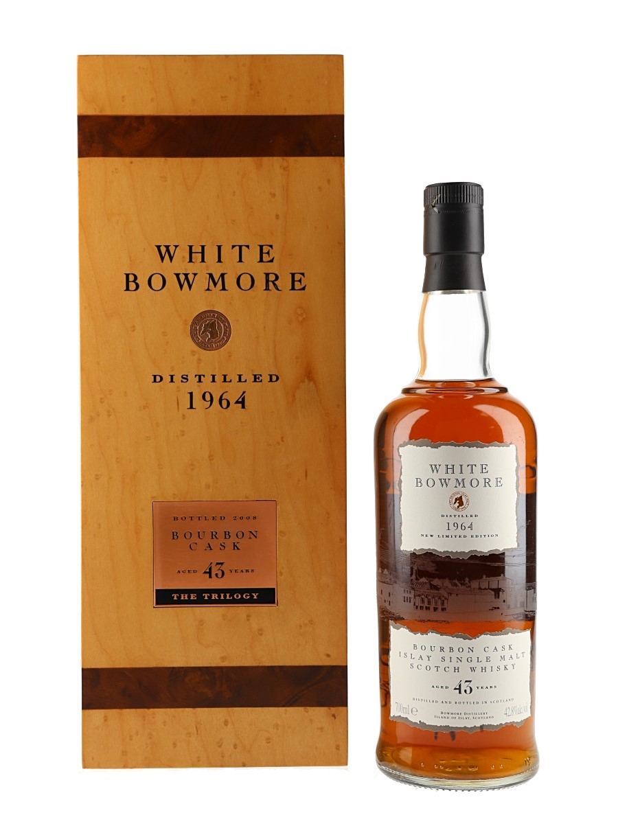 Bowmore 1964 White Bowmore 43 Year Old Bottled 2008 - The Trilogy 70cl / 42.8%