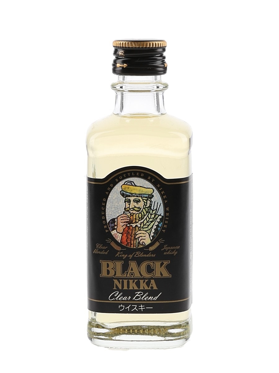 Nikka Black Clear Bottled 1990s 5cl / 37%