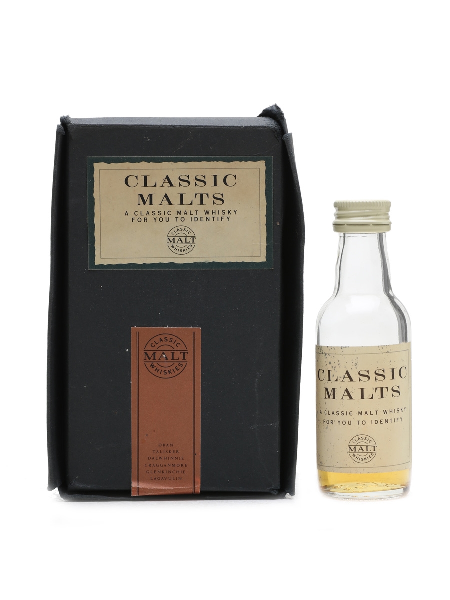 A Classic Malt For You To Identify Classic Malts Miniature 5cl / 40%