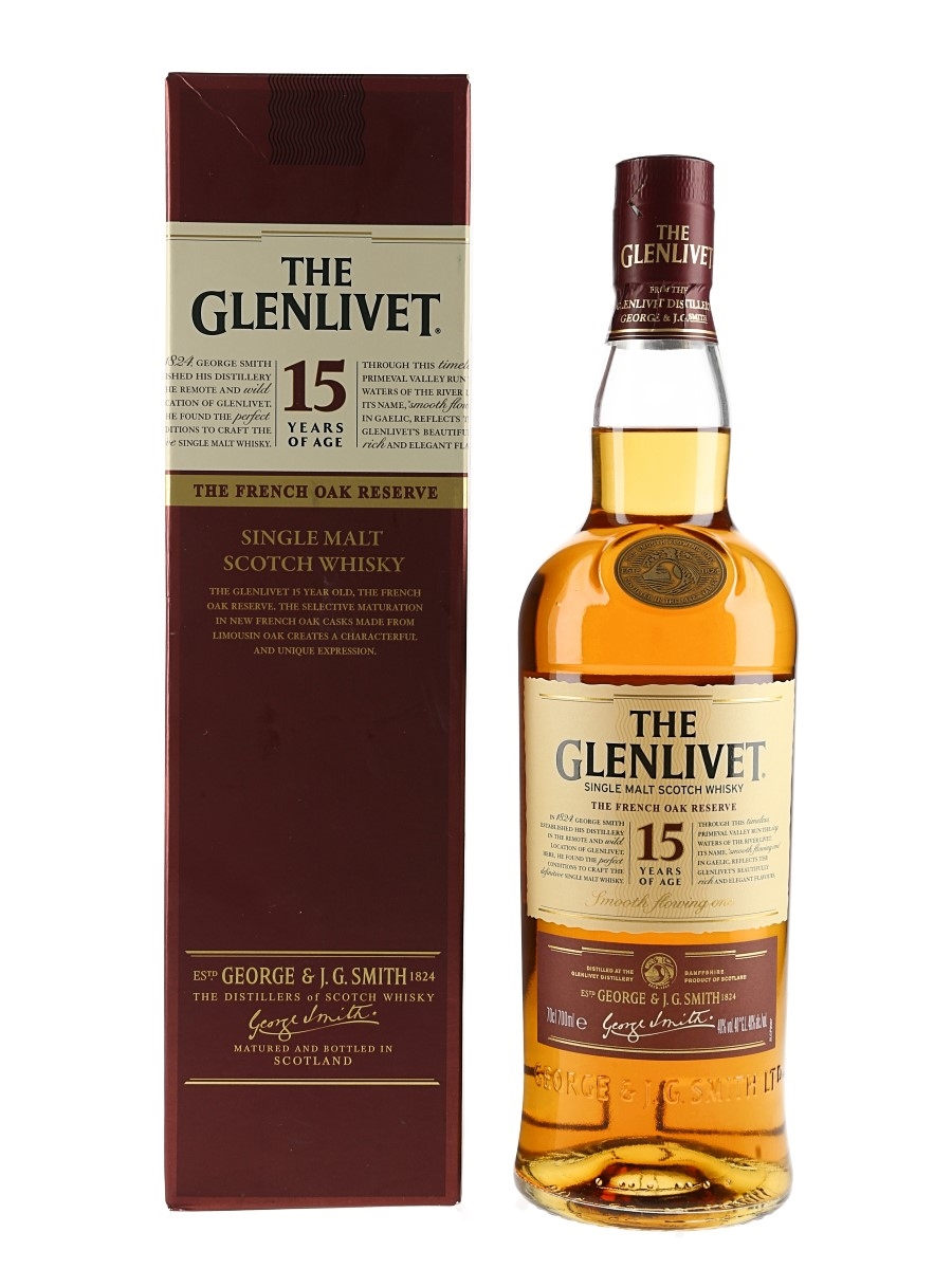 Glenlivet 15 Year Old French Oak Reserve Bottled 2016 70cl / 40%