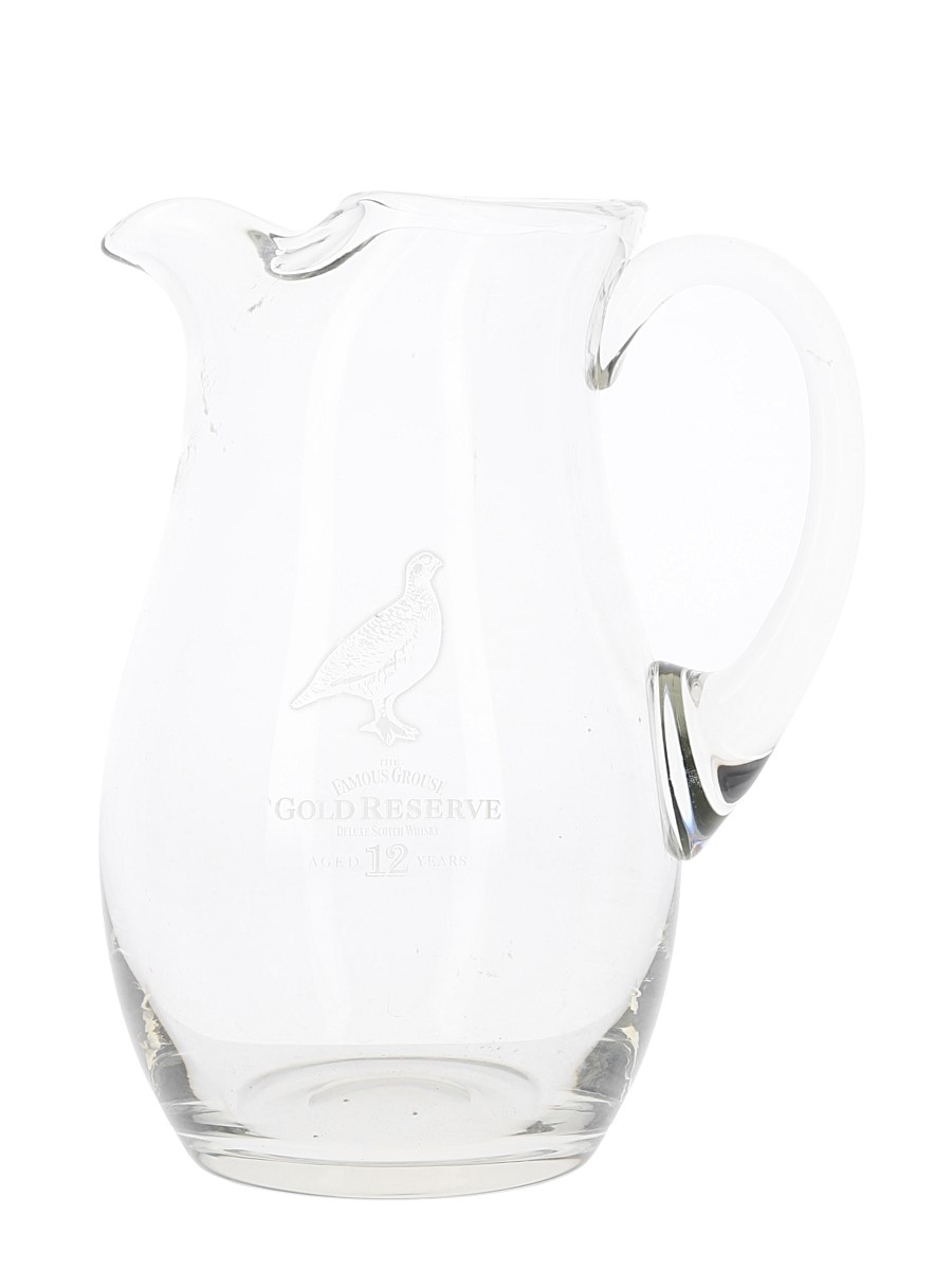 Famous Grouse Gold Reserve Water Jug  20cm Tall