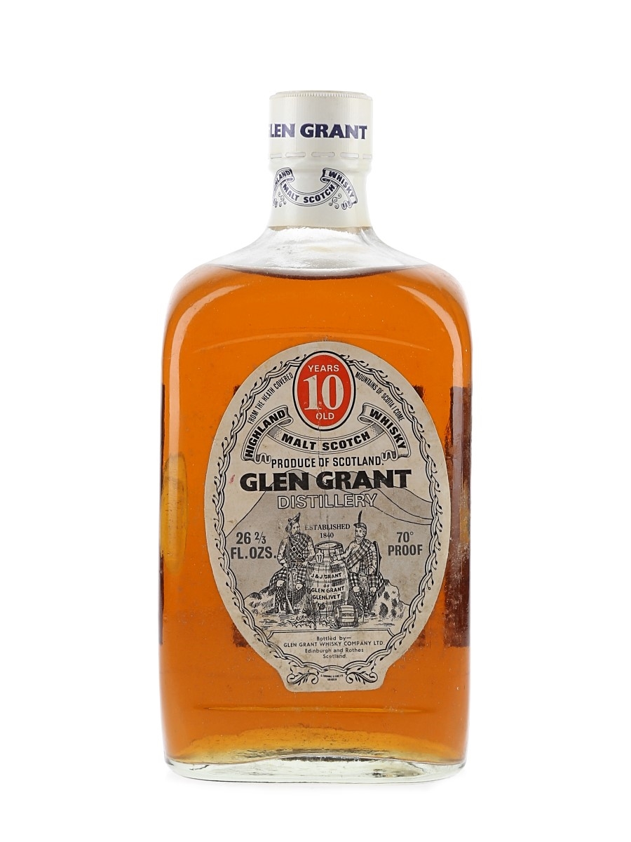 Glen Grant 10 Year Old Bottled 1970s - Giovinetti 75.7cl / 40%