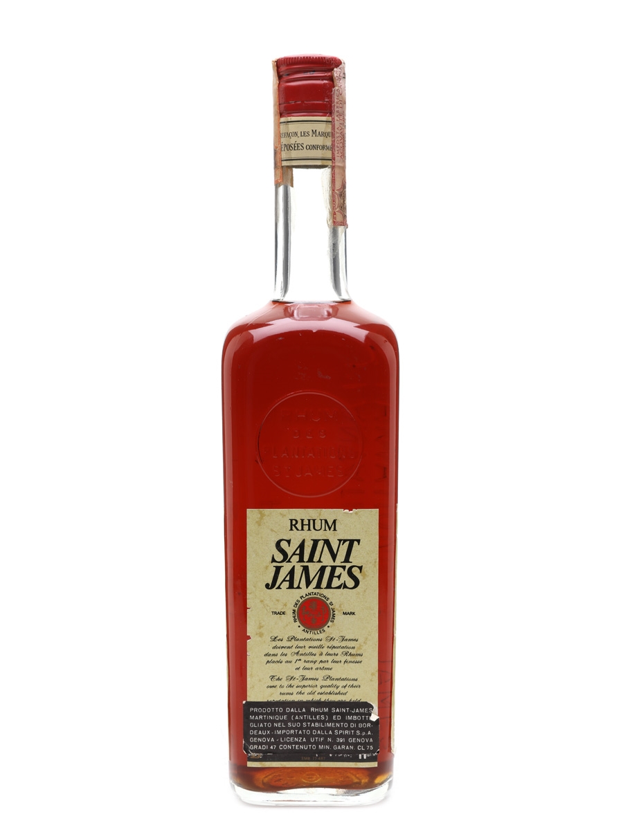 Rhum Saint James Bottled 1960 - 1970s 75cl / 47%