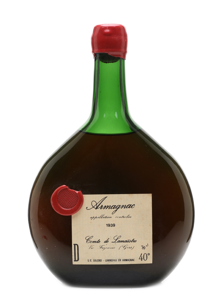 Comte De Lamaestre 1939 Armagnac Delord 70cl / 40%