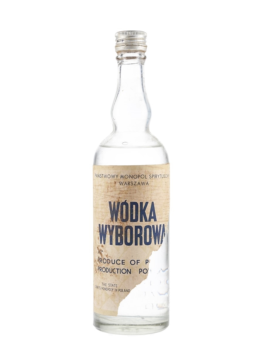 Wodka Wyborowa Bottled 1970s 37.5cl / 40%