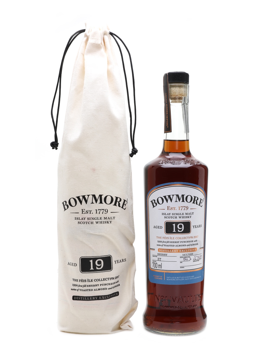 Bowmore 1998 Sherry 19 Year Old - Feis Ile Collection 2017 70cl / 54.3%
