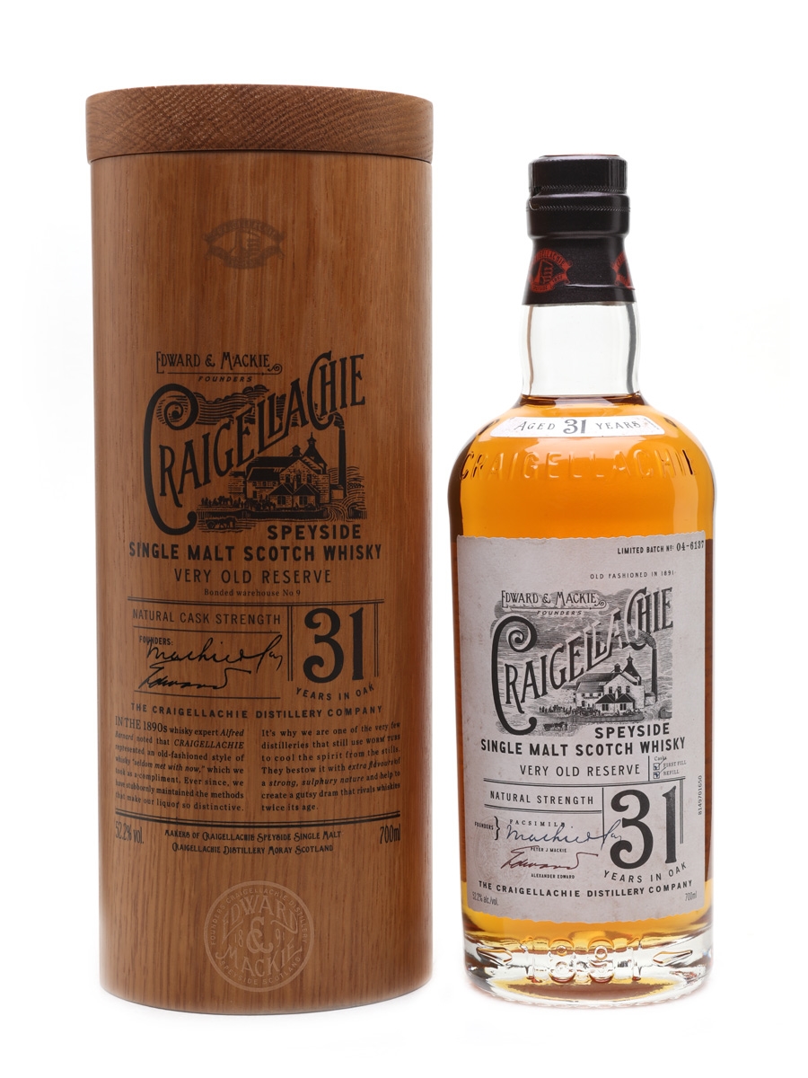 Craigellachie 31 Year Old Limited Batch Number 04-6137 70cl / 52.2%