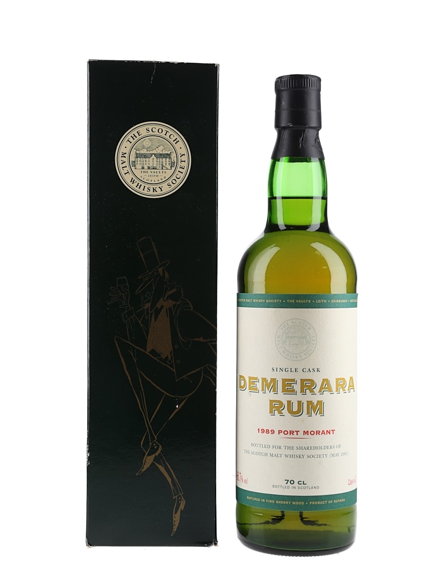 SMWS Demerara Rum Port Morant 1989 Bottled 2001 - Shareholder Of The Scotch Malt Whisky Society 70cl / 66.7%