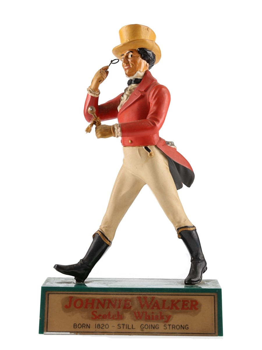 Johnnie Walker Striding Man Plastic Figure 21cm x 12.5cm x 5cm