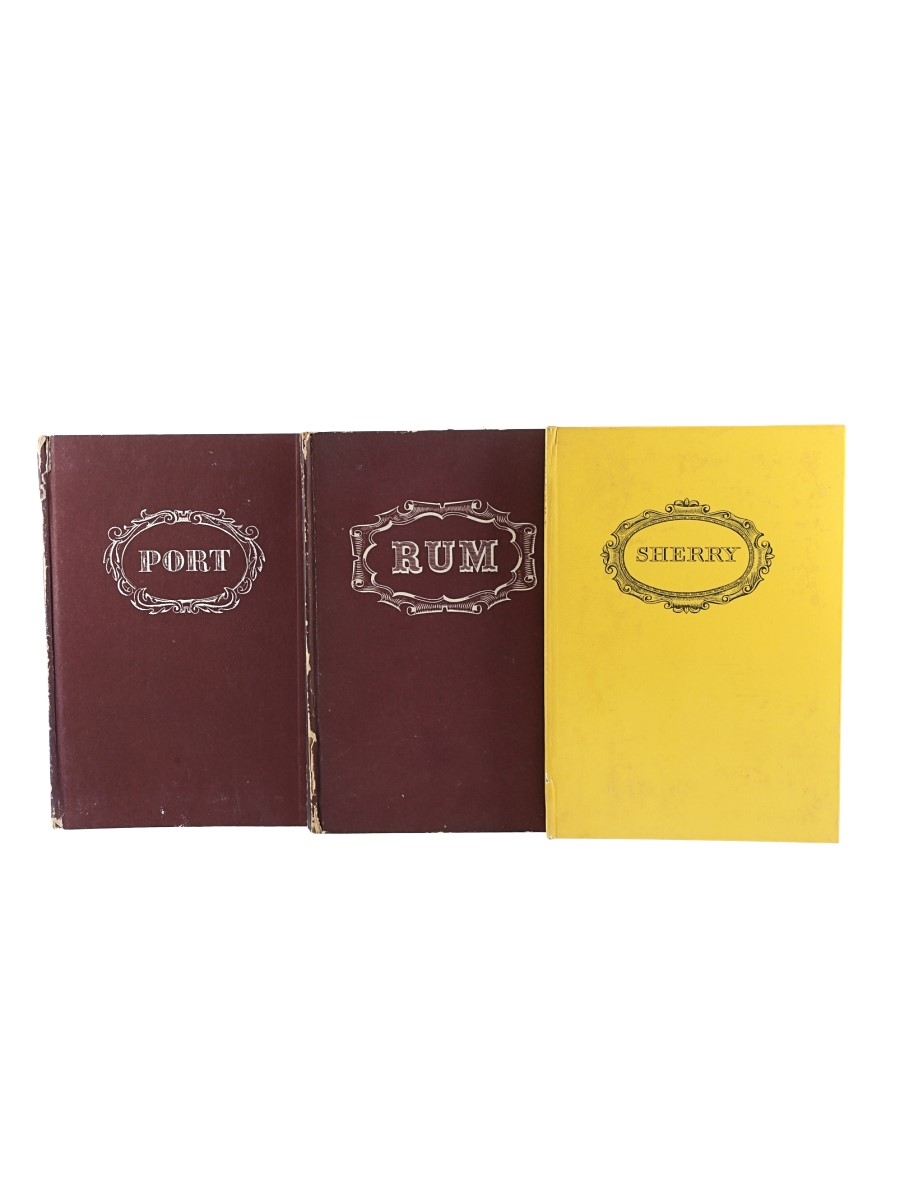 Assorted Pocket Guides by Andre L Simon Rum, Sherry, Port - 1949 & 1950 The Wine and Food Society