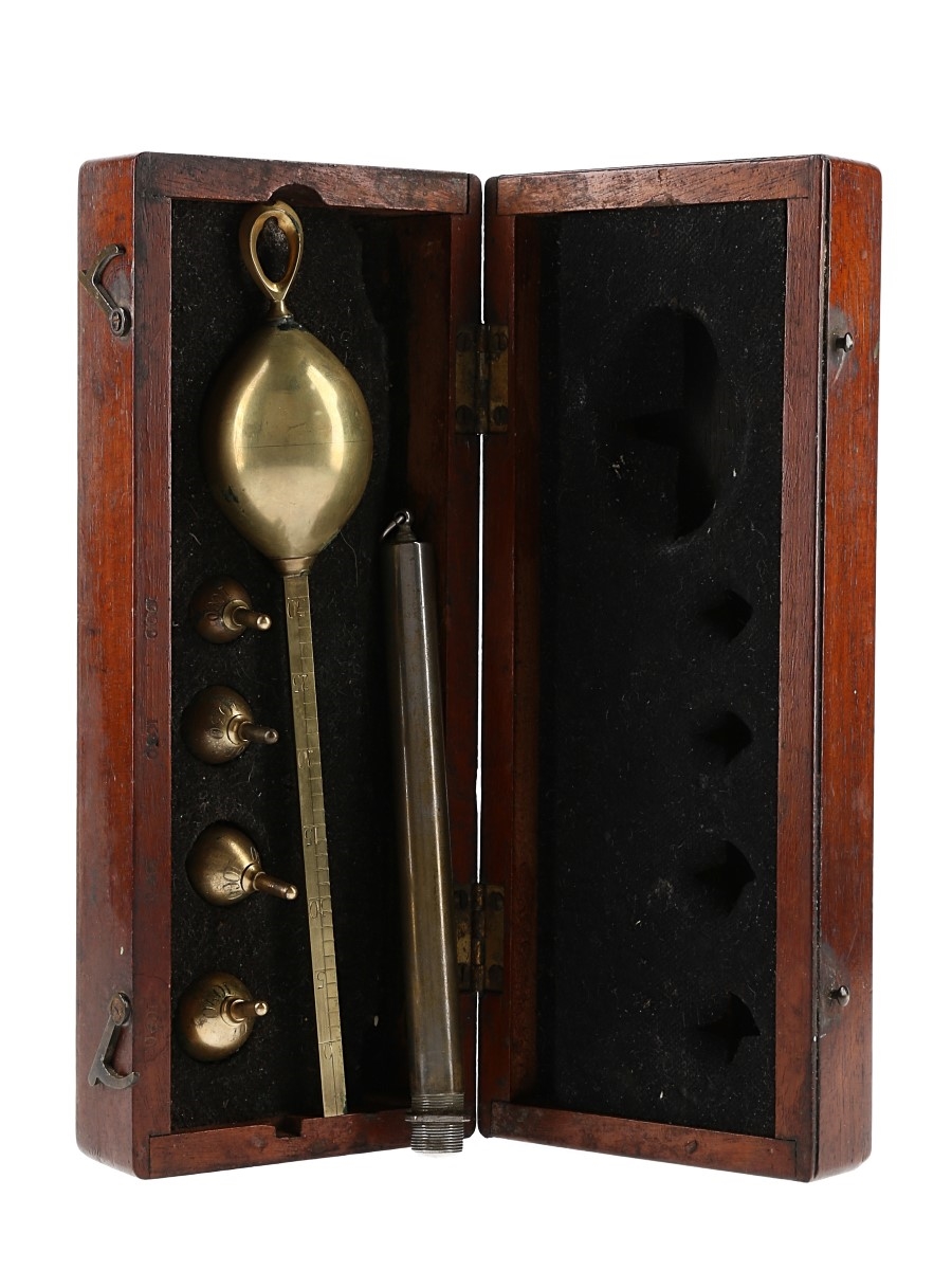 Ash & Sons Saccharometer Late 19th Century Maker To The Honourable Board of Excise Memorabilia