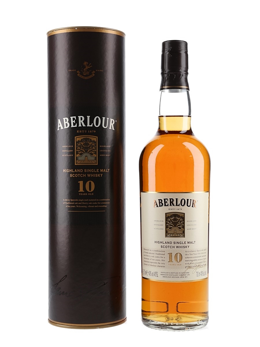 Aberlour 10 Year Old Bottled 2019 70cl / 40%