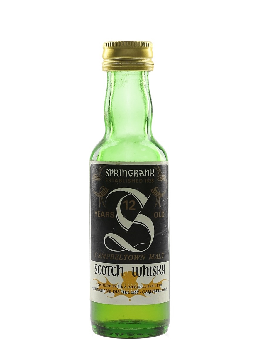 Springbank 12 Year Old Bottled 1980s 5cl / 46%