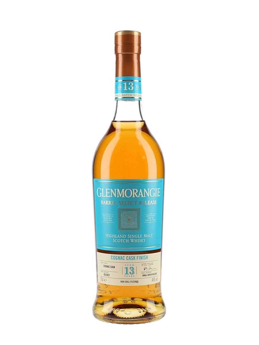 Glenmorangie 13 Year Old Cognac Cask Finish Bottled 2021 70cl / 46%