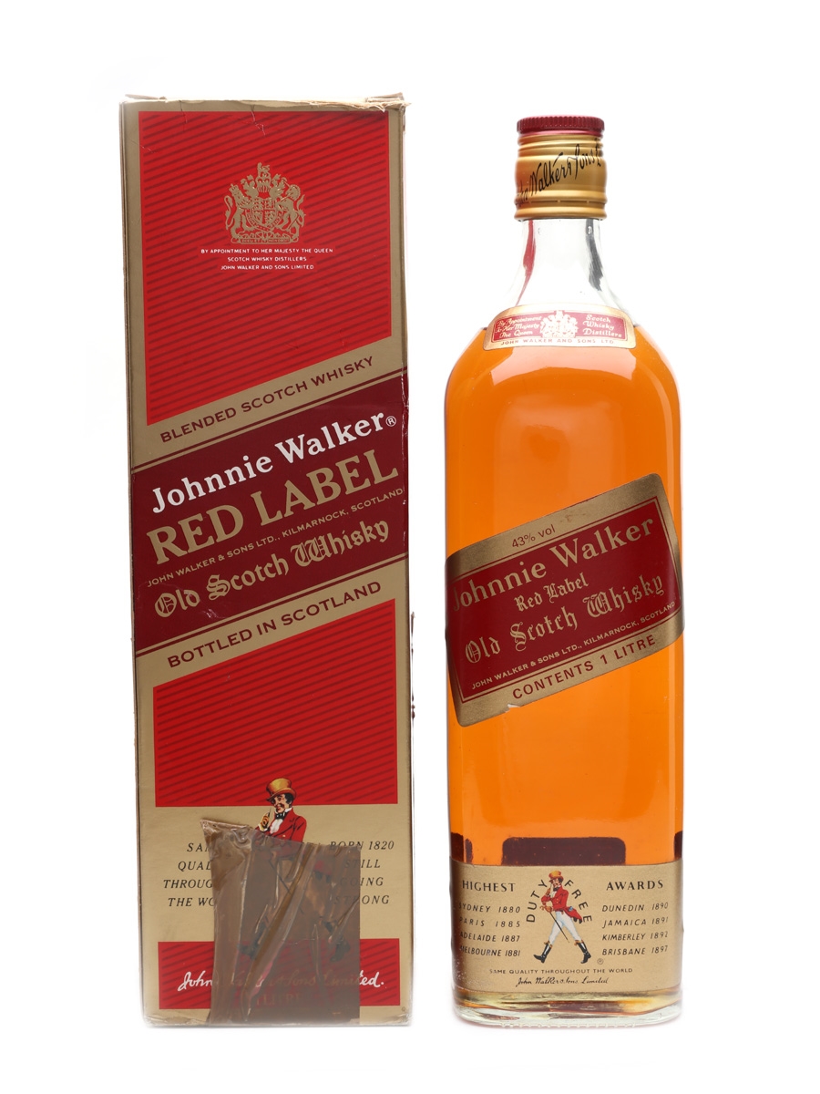 Johnnie Walker Red Label - Lot 18957 - Buy/Sell Blended Whisky Online