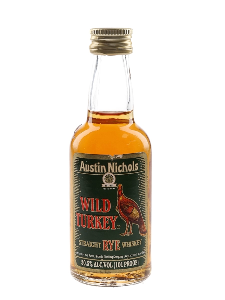 Wild Turkey Rye 101 Proof Bottled 1990s 5cl / 50.5%