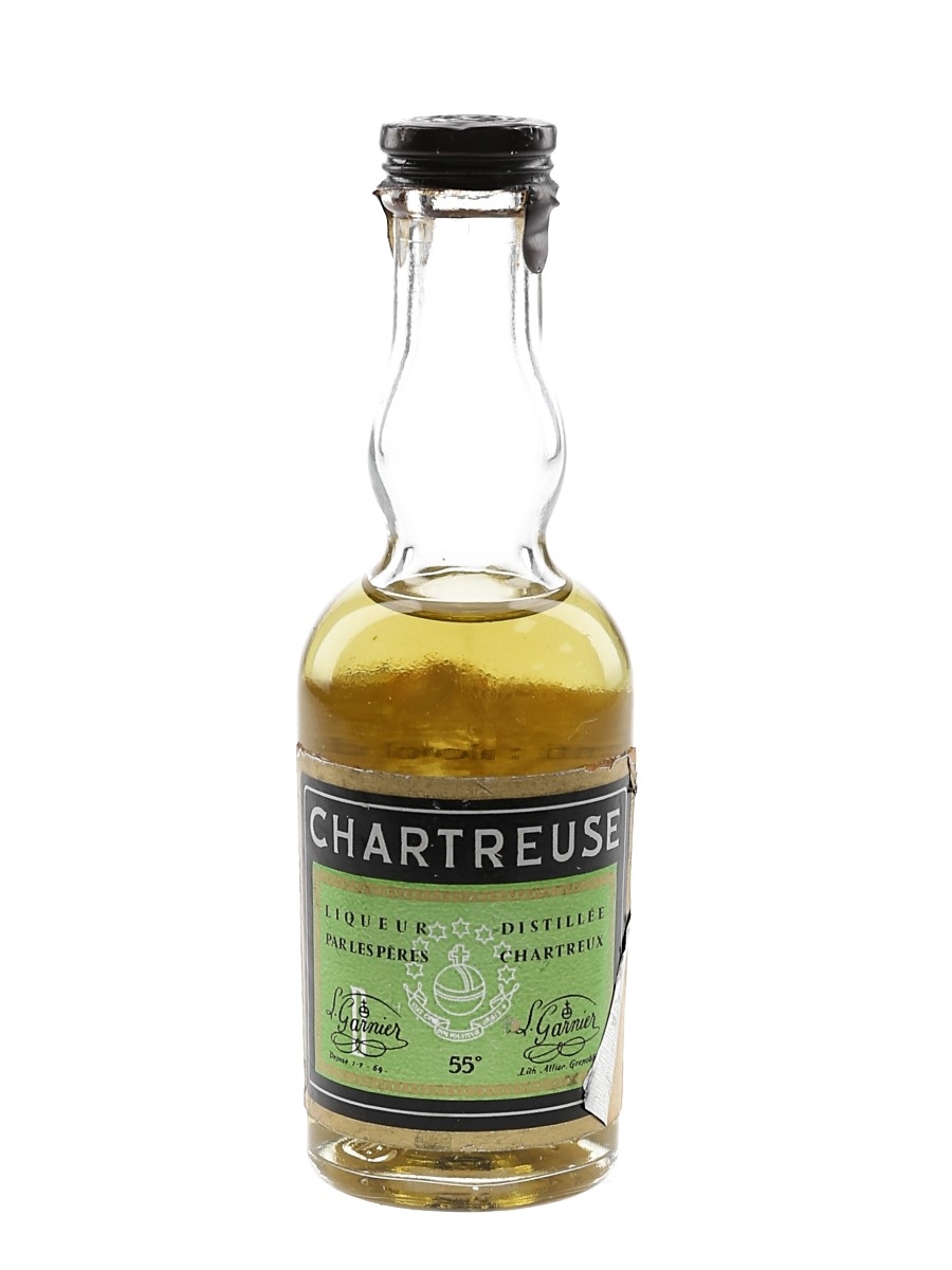 Chartreuse Green Bottled 1960s-1970s - Soffiantino 3cl / 55%