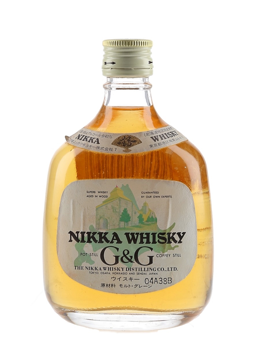 Nikka G&G Whisky Bottled 1990s 18cl / 43%