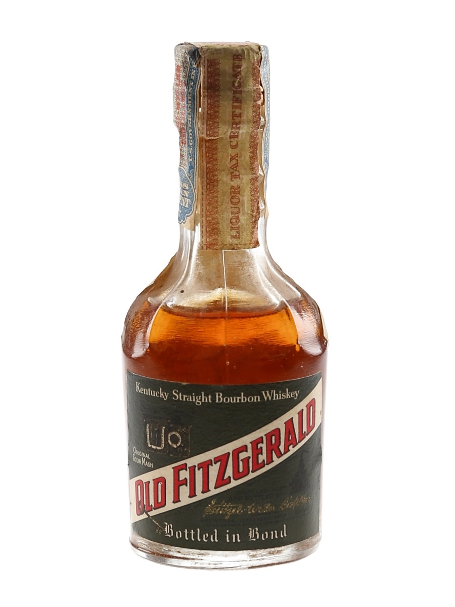 Old Fitzgerald Original Sour Mash Bottled In Bond Made 1963, Bottled 1969 - Stitzel-Weller 4.8cl / 43%