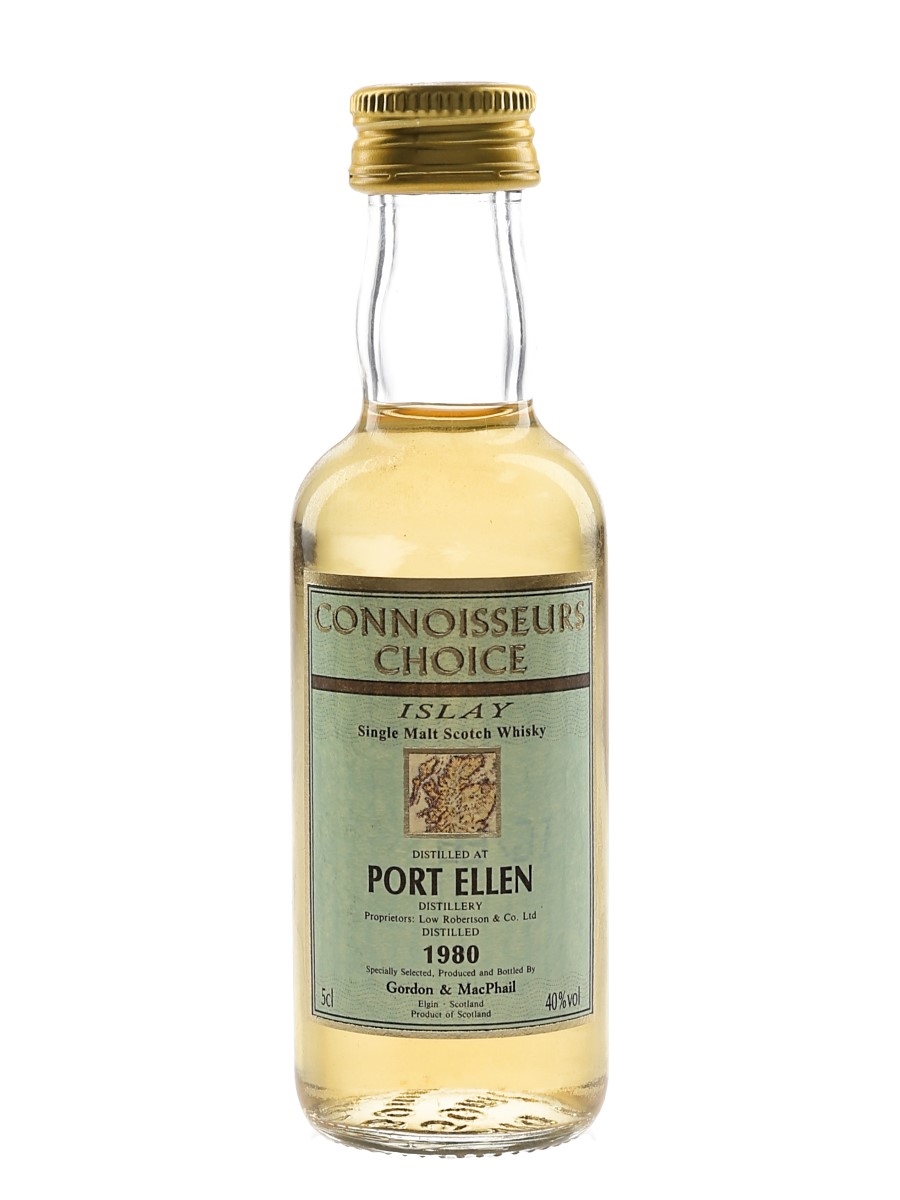 Port Ellen 1980 Connoisseurs Choice Bottled 1990s - Gordon & MacPhail 5cl / 40%