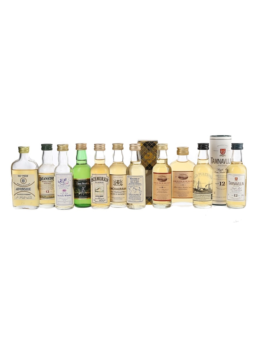 Assorted Single Malt Scotch Whisky  11 x 5cl