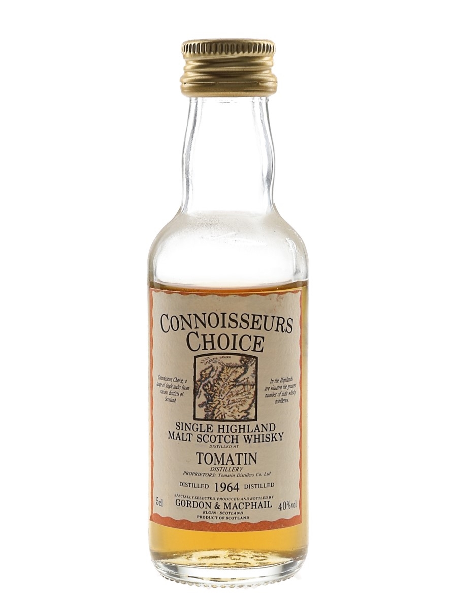 Tomatin 1964 Connoisseurs Choice Bottled 1990s - Gordon & MacPhail 5cl / 40%