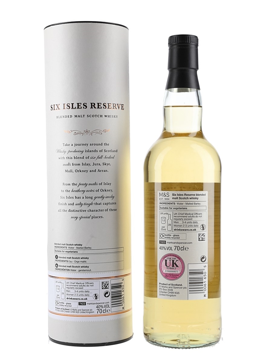 THE SIX ISLES 700ml 【公式通販】